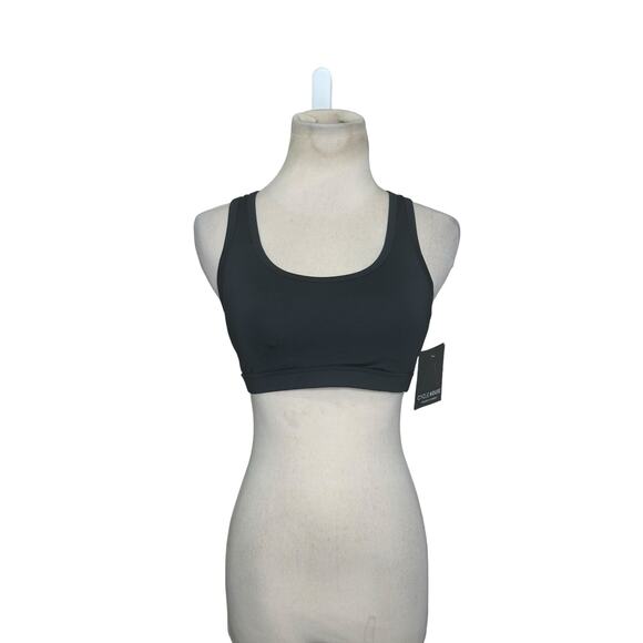 Marika Cycle House black crossed back sports bra size Small - Picture 8 of 9